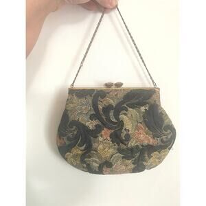 Vintage small tapestry purse